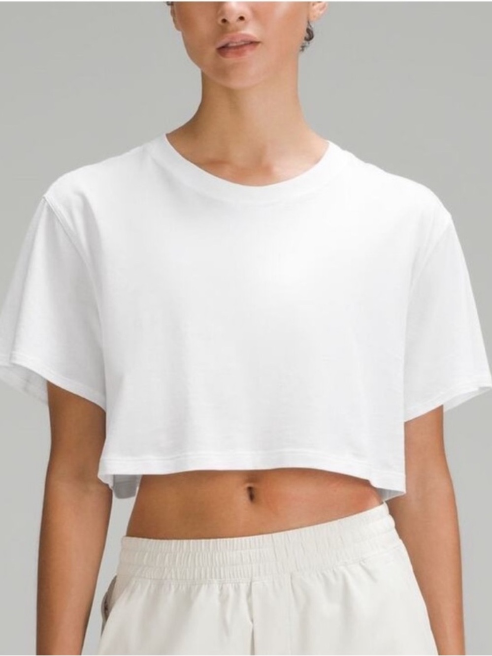 🍋Lululemon All Yours Cropped Tee 🍋